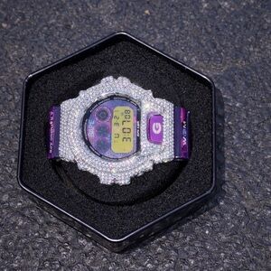 Iced Out G-Shock Bape Collab